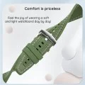 Каишка за Huawei Watch GT 2 (46 мм)/GT 2 Pro/GT 3 Pro (46 мм)/Ultimate, Xiaomi Watch S1 - Каишка за часовник (W051) - Черен
