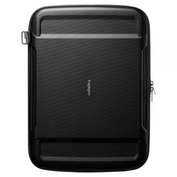 Калъф за лаптоп 13-14" - калъф Spigen - Rugged Armor Pro - черен