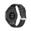 Каишка за Samsung Galaxy Watch (46 мм) / Gear S3, Huawei Watch GT GT / GT 2 / GT 2e / GT 2 Pro / GT 3 (46 мм) - Каишка за часовник 22 мм (W007) - Черна