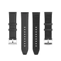 Каишка за Samsung Galaxy Watch (46 мм) / Gear S3, Huawei Watch GT GT / GT 2 / GT 2e / GT 2 Pro / GT 3 (46 мм) - Каишка за часовник 22 мм (W007) - Черна