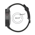 Каишка за часовник за Samsung Galaxy Watch 4/5/Active 2, Huawei Watch GT 3 (42mm)/GT 3 Pro (43mm) - Каишка за часовник 20mm (W002) - Черна
