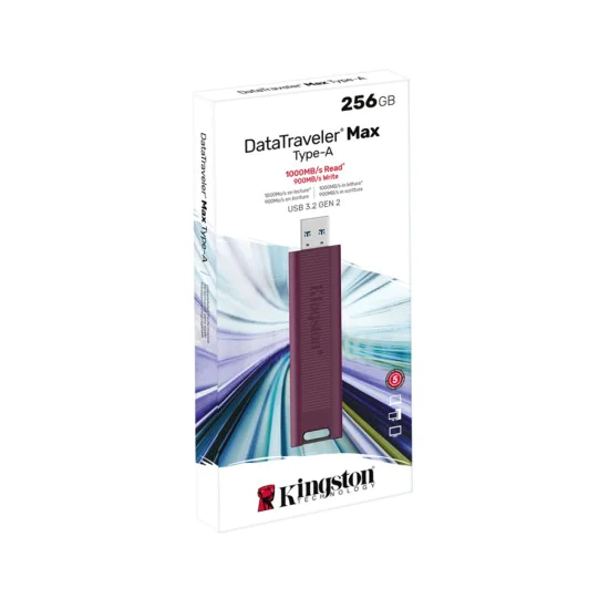Memory Stick 256GB - Kingston DT DT Max (DTMAXA/256GB) - Червен