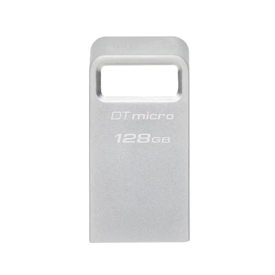Memory Stick 128GB - Kingston Micro G2 (DTMC3G2/128GB) - сребрист