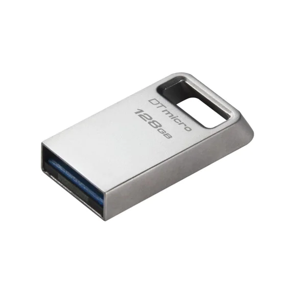 Memory Stick 128GB - Kingston Micro G2 (DTMC3G2/128GB) - сребрист