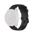 Каишка за Samsung Galaxy Watch (46 мм) / Gear S3, Huawei Watch GT GT / GT 2 / GT 2e / GT 2 Pro / GT 3 (46 мм) - Каишка за часовник 22 мм (W006) - Черна