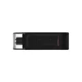Memory Stick 256GB - Kingston DT70 (DT70/256GB) - черен