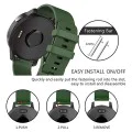 Каишка за Samsung Galaxy Watch 4/5/Active 2, Huawei Watch GT 3 (42mm)/GT 3 Pro (43mm) - Каишка за часовник 20mm (W006) - Зелена