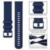 Каишка за Samsung Galaxy Watch 4/5/Active 2, Huawei Watch GT 3 (42mm)/GT 3 Pro (43mm) - Каишка за часовник 20mm (W006) - Син
