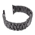 Каишка за Apple Watch 1/2/3/3/4/4/5/5/5/6/6/7/8/7/8/9/10/SE/SE/SE 2/Ultra/Ultra 2 ( 42/44/45/46/49 мм) - Каишка за часовник (W036) - Черен