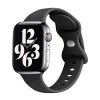 Каишка за часовник за Apple Watch 1/2/3/3/4/4/5/5/5/6/6/7/8/7/8/9/10/SE/SE/SE 2/Ultra/Ultra 2 (42/44/45/46/49 мм) - Каишка за часовник (W031) - Черна