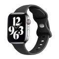 Каишка за часовник за Apple Watch 1/2/3/3/4/4/5/5/5/6/6/7/8/7/8/9/10/SE/SE/SE 2/Ultra/Ultra 2 (42/44/45/46/49 мм) - Каишка за часовник (W031) - Черна