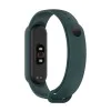 Каишка за Xiaomi Mi Band 5 / 5 NFC / 6 / 6 NFC / Amazfit Band 5 - Каишка за часовник (W013) - Тъмно зелен
