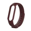 Каишка за Xiaomi Mi Band 5 / 5 NFC / 6 / 6 NFC / Amazfit Band 5 - Каишка за часовник (W013) - Тъмно червена
