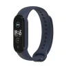 Каишка за Xiaomi Mi Band 5 / 5 NFC / 6 / 6 NFC / Amazfit Band 5 - Каишка за часовник (W013) - Тъмно син