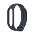 Каишка за Xiaomi Mi Band 5 / 5 NFC / 6 / 6 NFC / Amazfit Band 5 - Каишка за часовник (W013) - Тъмно син