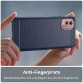Калъф за Nokia C32 - Carbon Silicone - Blue
