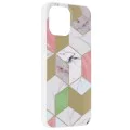 Калъф за iPhone 13 Pro Max - серия Marble - Purple Hex
