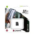 Карта с памет, 64GB - Kingston Canvas Select Plus (SDCS2/64GBSP) - Черен