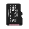 Карта с памет, 64GB - Kingston Canvas Select Plus (SDCS2/64GBSP) - Черен