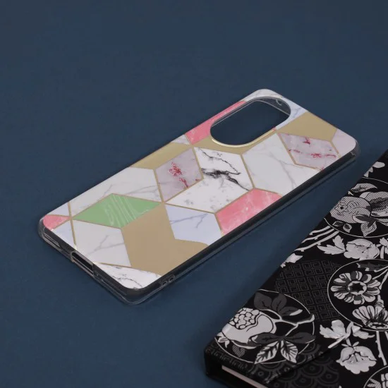 Калъф за Huawei nova 9 / Honor 50 - Marble Series - Purple Hex