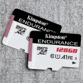 Карта с памет, 128 GB - Kingston Endurance (SDCE/128 GB) - черно / бяло