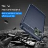 Калъф за iPhone 11 Pro Max - Carbon Silicone - Blue