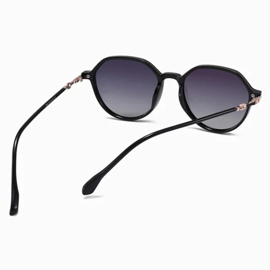 Слънчеви очила - Polarized PC (2203) - Сиво Розови