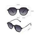 Слънчеви очила - Polarized PC (2203) - Сиво Розови