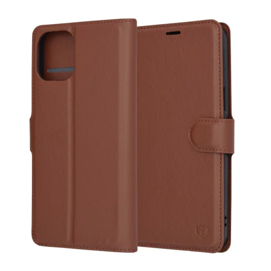 Калъф за iPhone 12 Pro Max - Leather Folio - Brown
