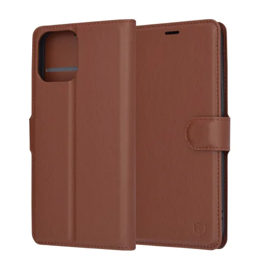Калъф за iPhone 13 Pro Max - Leather Folio - Brown