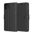 Калъф за iPhone 15 Plus - Кожено Протектор - Черен