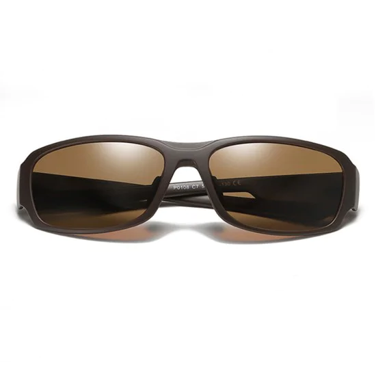 Слънчеви очила - Polarized TR90 (MM108) - Кафяви