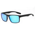Слънчеви очила - Polarized TR90 (MM101) - матово черно / ледено синьо