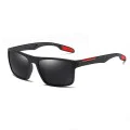 Слънчеви очила - Polarized TR90 (MM101) - матово черно / червено