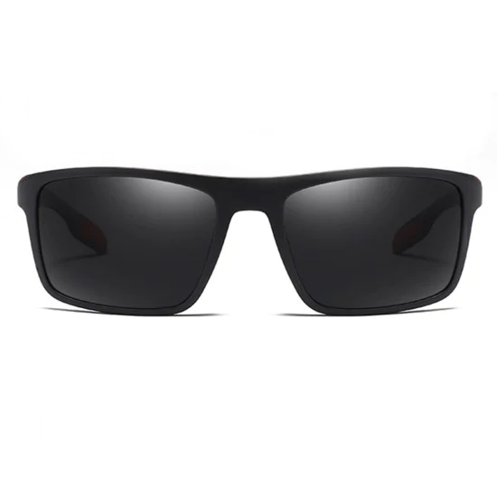 Слънчеви очила - Polarized TR90 (MM101) - матово черно / червено