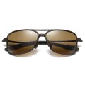Слънчеви очила - Polarized TR90 (MM99) - Matte Brown
