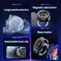 Вентилатор за телефон, RGB - (P66) - Черен
