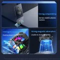 Вентилатор за телефон, RGB - (P60) - Черен