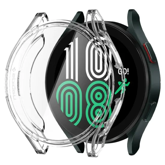 Протектор за Samsung Galaxy Watch 4/5 (44mm) - Spigen - Ultra Hybrid - Crystal Clear