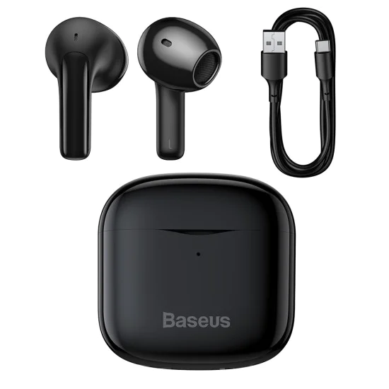 Bluetooth безжични стерео слушалки - Baseus Bowie E3 (NGTWW080001) - черни