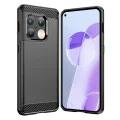 Калъф за OnePlus 10 Pro - Carbon Silicone - Черен