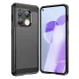 Калъф за OnePlus 10 Pro - Carbon Silicone - Черен