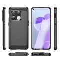 Калъф за OnePlus 10 Pro - Carbon Silicone - Черен