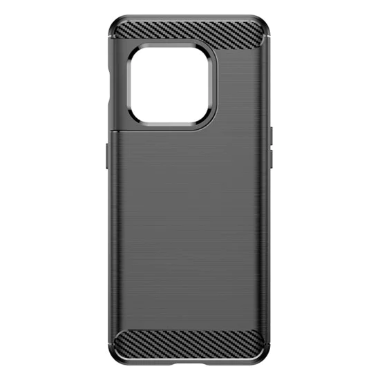 Калъф за OnePlus 10 Pro - Carbon Silicone - Черен