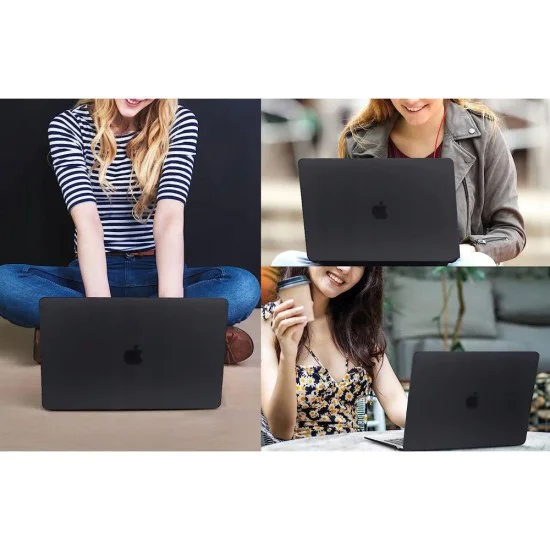Калъф за MacBook Air 15 (2023 / 2024) - UltraShell - черен мат