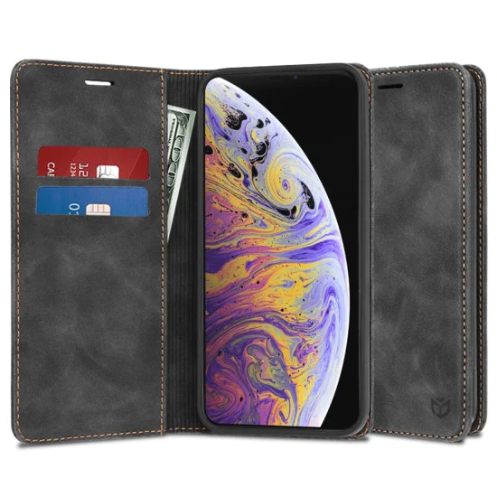 Калъф за iPhone XS Max - Confy Cover - черен