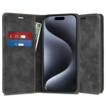 Калъф за iPhone 15 Pro - Confy Cover - черен