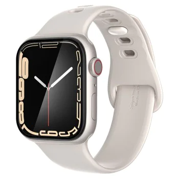 Протектор за Apple Watch 7/8 45mm (комплект 2) - Spigen ProFlex EZ Fit - черен