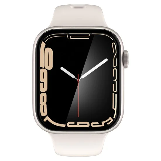 Протектор за Apple Watch 7/8 45mm (комплект 2) - Spigen ProFlex EZ Fit - черен