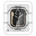 Протектор за Apple Watch 7/8 45mm (комплект 2) - Spigen ProFlex EZ Fit - черен